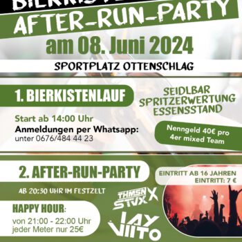 Bierkistenlauf & After-Run-Party