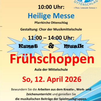 Frühschoppen des Elternsverein der Mittelschule Ottenschlag