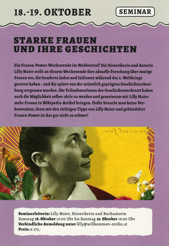 Seminar: Starke Frauen und ihre Geschichten