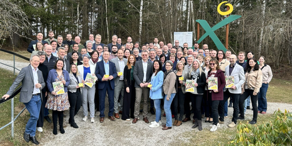 Gemeindeworkshop 2026: 90 Personen aus Interkomm-Mitgliedsgemeinden und von deren Partnern kamen im Herz-Kreislauf-Zentrum Groß Gerungs zusammen © Verein Interkomm