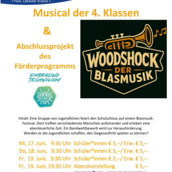 Musical der 4. Klasse der Mittelschule Ottenschlag