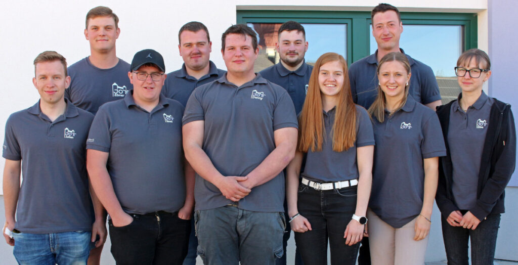 Der Vorstand der Jugend Ottenschlag (JOTT) 2026: Julian Trautenberger, Marius Ebner, Noah Simhandl, Benjamin Kerschbaumer, Obmann Danny Lechner, Philipp Huber, Melissa Braun, Leonie Rammel, Michael Nastberger, Elisa Weinmann (v. l.)