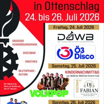 Sommerfest der Feuerwehr Ottenschlag