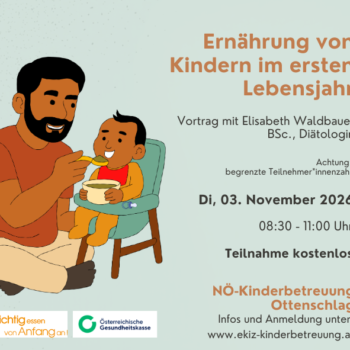 Vortrag: Ernährung von Kindern im ersten Lebensjahr