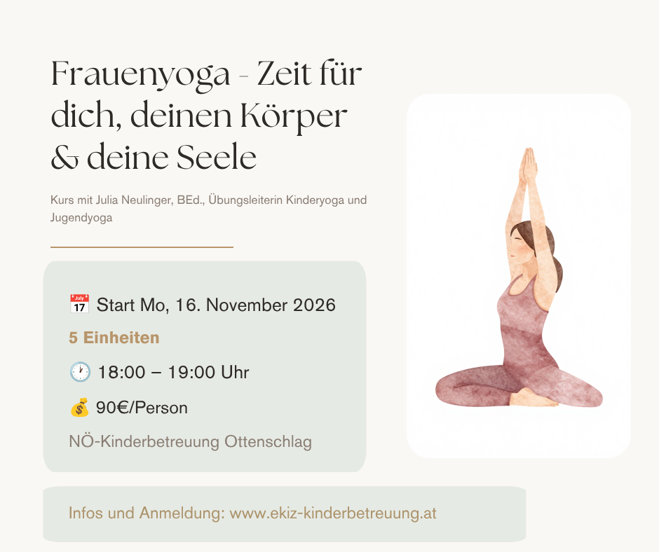 Frauenyoga - Zeit für dich, deinen Körper und deine Seele
