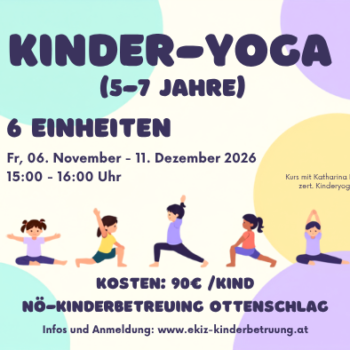 Kinder-Yoga (5-7 Jahre)