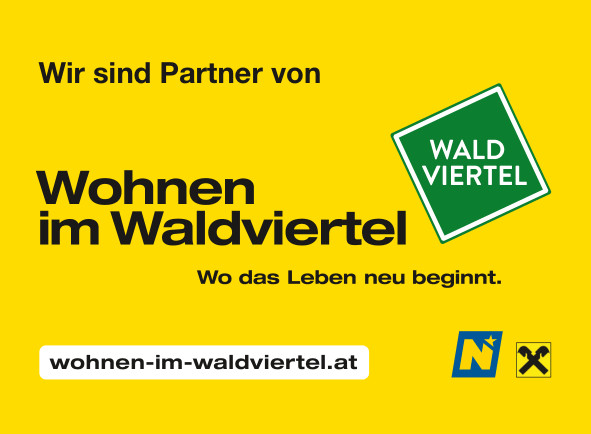 Wir sind Parnter von Wohnen im Waldviertel - Wo das Leben neu beginnt.